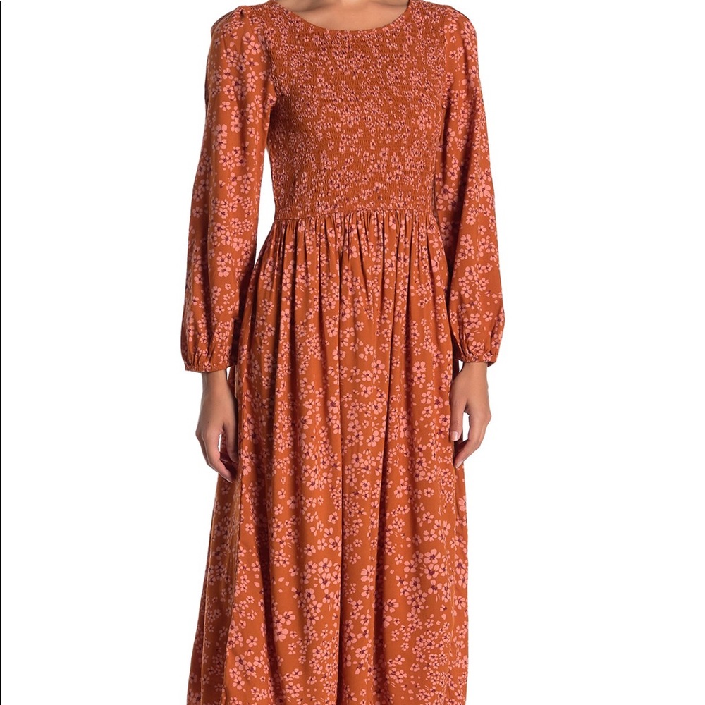 Floral Midi Dress